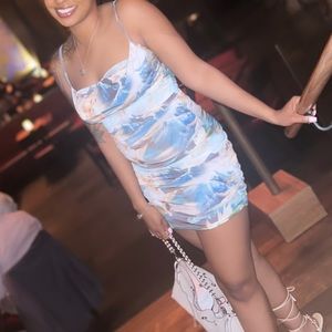 Worn once. Size small. Stretchy.